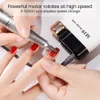 Zestaw manicure do paznokci ćwiczenia dla akrylowego profesjonalnego 50000 rpm maszyny do plików elektrycznych dom i salonowy edel żel 230921