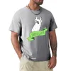 Мужские поло, футболка с изображением ламы, эстетическая одежда, летние мужские винтажные футболки