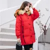 Women's Trench Coats Parka Women 2023 Winter Hooded Warm Female Ladies Woman Outerwear Windbreaker KK2683 X