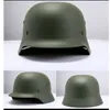 Ski Helmets Army German M35 M1935 Steel Helmet Tactical Airsoft Helmet Military Hunting Protective Army Safety Equipment 230921