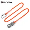 Corde da arrampicata XINDA Cintura di sicurezza protettiva professionale ad alta quota Cintura in nylon con gancio Indossabile ad alta resistenza Anti caduta 230921