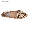 Sapatos de vestido feminino casual sapatos planos mocassins mulheres moda confortável chuqing marca leopardo sapatos tendência respirável e confortável 230920