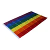 Bannervlaggen 3X5Ft 90X150Cm Regenboog en spandoeken Lesbische Gay Pride Lgbt-vlag Polyester Colorf voor decoratie Sn618 Drop Delivery Home G Dh36T