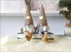 Independent Station Cross border Knitted Faceless Doll Hanging Legs, Hand Grinded Coffee, Christmas Day Decoration, Home and Daily Decoration