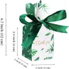 Present Wrap European Style Candy Box Wedding Birthday Party Favor Vase med banddekorationsförpackning Souvenirer för gäster