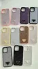 고급 삼각형 P 휴대 전화 케이스 iPhone 15 14 14Plus 14Pro 13 13Pro 12 Pro Max 11 Clear Glitter Rhine Stone Case Bling Shiney Cover iPhone14