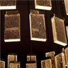 Kroonluchters Hanglampen LED Kristallen Kroonluchter El Hall Woonkamer Decoratie Trap Amerikaans Aangepast