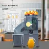 Presse-agrumes électrique commercial, Machine à rendement de jus, jus de fruits, Orange, citron, presse-agrumes