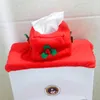 Tuvalet koltuğu 3pcs/set Noel Yaratıcı Noel Baba Banyo Mat Xmas Malzemeleri Ev Yılı Atmosfer Dekorasyonu