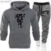 Herren-Trainingsanzüge, Herren-Trainingsanzug, Sportbekleidung, Anzüge, zweiteiliges Set, Jogginghose, Herbst, männlich, Hoodies, Sweatsuit, Sportanzüge, Ehemann, Winter, Jogginganzug, L2309