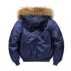 Parkas pour hommes rembourrage mâle hiver Bomber manteau vestes lourdes à capuche rembourré Streetwear col de fourrure Parka courte Y2K 230920