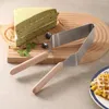 Backwerkzeuge Kuchenschneider Slicer Erzielen Sie mühelos perfekt gleichmäßige Schichten mit Edelstahl-Trennern und komfortablem Griff