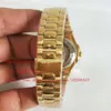 versione super oro 18 carati 40 5mm Lunetta con diamanti Nautilus 5711 1A-001 Data Asia Meccanico trasparente meccanico automatico Orologio da uomo204F