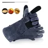 BBQ Tools Accessories Barbecue Gloves Aluminum Foil Microwave Oven Mittens Baking Heat Insulation Fireplace High Temperature Resistant Gardening Glove 230920