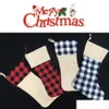 Christmas Decorations Sublimation Stocking Blank Halloween Decoration Candy Socks Santa Gift Bag Heat Transfer Printing Festival Ornam Dhjhr