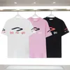 T-shirt pour hommes de concepteur Summer Casual T-shirt à manches courtes T-shirt 2023 Nouveaux T-shirts Tops pour hommes Femmes Lettres Motif Imprimer T-shirts Chemises Noir Blanc Rose