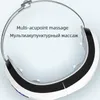 Eye Massager Heating Eyes Mask med Music Airbag Massage för migrän Dry Strain Dark Circles Relief Förbättra Sleep 230920