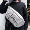 Tabeczki w talii w stylu ulicznym na ramię Crossbody Pakiet klatki piersiowej unisex