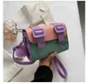 Cross Body 2023 New Cambridge Bag Macaron Color Bag Mini One Shoulder Crossbody Bag Mailman Bag02Stylisheendibags