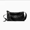 Grotto Musica personale Black Black Black Black Stone Small Fold Premium Feel grande capacità One Spalla Crossbody ogni tipo di moda