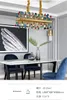 샹들리에 현대 거실 컬러 유리 샹들리에 고리 모양 단순한 따뜻한 흰색 램프 크리에이티브 크리에이티브 디자이너 침실 펜던트 라이트