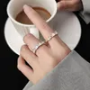 Band Rings Cluster Rings Fashion 925 Sterling Silver Zircon Womens Ring Engagement Luxury Designer Fine Jewelry Wholesale Offer With