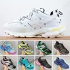 مسار المصمم الفاخر والميدان 3.0 Sneakers Man Platform أحذية عارضة أبيض أسود نايلون نايلون المطبوعة الأحذية الرياضية الأحذية الثلاثة بدون صناديق 36-45 L2