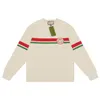 Maglione ricamato con lettera da uomo Pullover stampato Maglione con cappuccio vestibilità ampia Puro cotone Morbido unisex s00u19