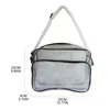 Heuptassen Antistatische cleanroom-ingenieurstas voor halfgeleider Doorzichtig PVC Satchel Crossbody Messenger 230920