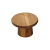 Plates Wood Cake Stand Dessert Display Plate Cheese Board Round For Table Birthday