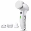 Ansiktsvårdsanordningar 4 i 1 Electric Women 100% Safe Wash Cleansing Brush IPX6 USB Female Electric Face Cleaning Apparaten Nu Face Skin Care 230921