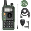 Walkie Talkie Baofeng UV-S9プラス10W高強力なVHFUHF長距離双方向ラジオトレーニング防水CBハムラジオUV-5R狩り230922