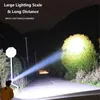 Huvudlampor 1000000LM XHP199 Kraftfulla LED -strålkastare mest ljusaste strålkastare USB -laddningsbar huvudlampe Fiske Huvudlampa Torch Light HKD230922