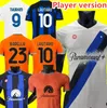 23 24 Maglia Inters Milans Soccer Jerseys Kid Kit Calcio 2023 2024 Football Shirt Fan Player Versio Gosens Dzeko Lautaro J.Correa Calhanoglu Barella Skriniar Carboni