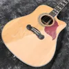 Cutaway Solid Spruce Songwriter Acoustic Guitar 41 Inches Rosewood Body Electric Guitar