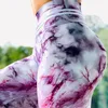 2023 nieuwe vrouwen hoge taille push-up leggings sexy fitness leggings mode marmeren print jeggings yogabroek