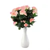 Fleurs décoratives détails de mariage azalées haute Imitation fleur Bouquet pivoine ameublement Simulation guirlandes florales