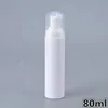 wholesale Bottiglie per pompa erogatore di schiuma da 80 ml con pompa dorata Top in plastica per trucco cosmetico Contenitore per lozione di stoccaggio Schiuma di sapone in schiuma ZZ