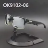 Новые дизайнерские солнцезащитные очки 0akley Женские солнцезащитные очки 0akley Спортивные мужские солнцезащитные очки Uv400 Высококачественные поляризационные линзы для ПК Revo Tr-90 Frame - Oo9102 101h7b
