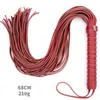 Fruste Colture 68CM Frusta per cavallo in nappa in vera pelle con manico Flogger Fruste equestri Formazione didattica Fruste per equitazione 230921