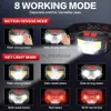 Lâmpadas de cabeça 8 modos Handfress Sensor de movimento Poderoso farol LED Farol de cabeça COB Lanterna Tocha luz de cabeça para pesca Camping HKD230926