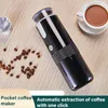 160 ml Mini Drahtlose Tragbare Elektrische Kapsel Kaffeemaschine Schwarz 1200 mAh USB Aufladen Outdoor Geschäftsreise Auto Kaffeemaschine