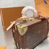 THE CAMERA BOXS Petite Valise Классическая сумка-багажник Valisette Tresor Ювелирные изделия Жесткий ящик Большая сумка Сумки Сумка из натуральной кожи Дизайнерская женская сумка