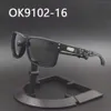 Nuevo 0akley Gafas de sol de diseñador para mujer 0akley Gafas de sol deportivas para hombre Gafas de sol Uv400 Lentes de PC polarizadas de alta calidad Marco Revo Tr-90 - Oo9102 9epfp