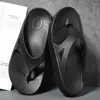 Slippare 2023 Beach Flip-Flops Summer Men High Top Sandaler Bekväma Casual Shoes Fashion Flip Flops Footwear