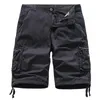 Calças masculinas Mens cor sólida personalidade design simples algodão moda costura shorts geral lavado solto fino