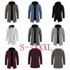 Abrigos de zanjas para hombres Hombres Sudadera con capucha Longitud media Terciopelo fino Suelto Tamaño grande Suéter Abrigo Punto Cardigan Top S3XL 230921