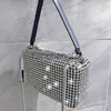 Bolsas de noche Bolsa de lujo Mujeres Diamond Hobo-Bolso Bolso Tote Hombro Cruz Cuerpo Brillante Rhinestone Bolsa Monedero Ladies Clutch X0922