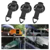 Powerful Suction Cup Hook Car Camping Suction Cups Tent Fixer Travel Out Essential Hook Multi-Purpose Outdoor Activities Tools