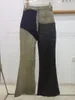 Jeans para hombres Alto 2023 Clásico Vintage Lujoso Parche lavado viejo Cera Algodón Pantalones de mezclilla Comodidad Casual Tamaño XL # 485